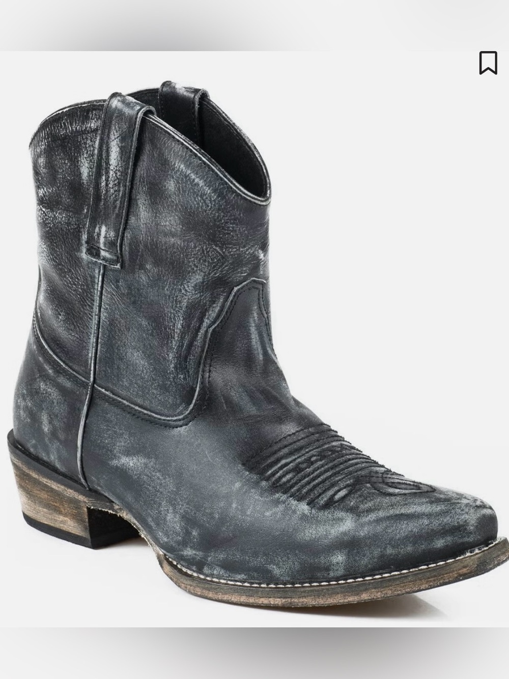 Roper’s Women’s 7 1/2 Black Leather Boots